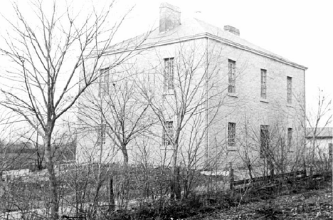 Somerset County Jail [Grey Eagle Post] (c1910), SOUTHEAST EAST ELEVATION