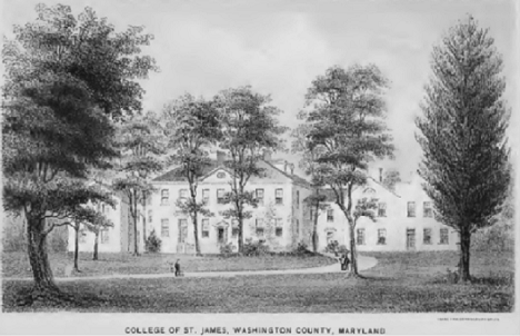 St James School (c 1850), NE ELEVATION FROM NE